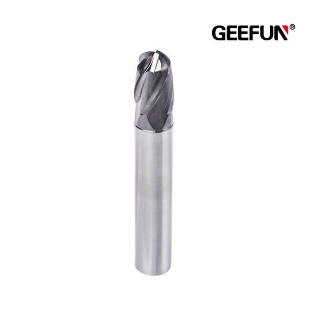 4 Flute Ball End Milling Cutter for Titanium Alloy